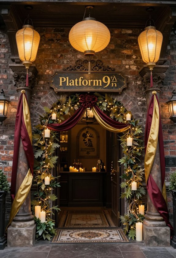 magical platform 9 entrance