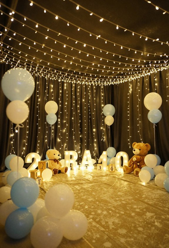 magical twinkle light canopy