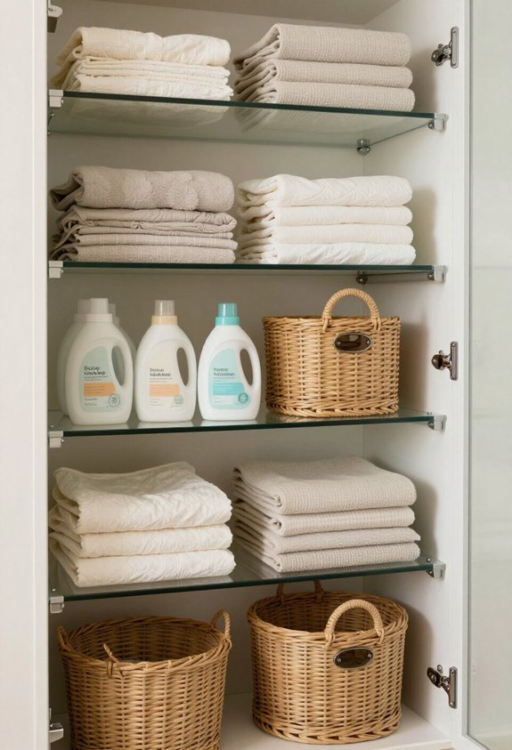 maximize cabinet door storage