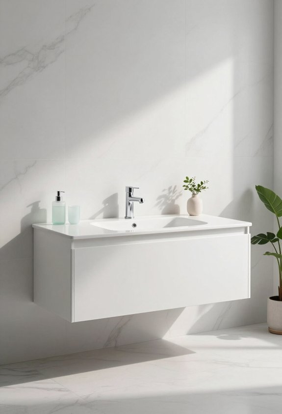 maximize space with floating