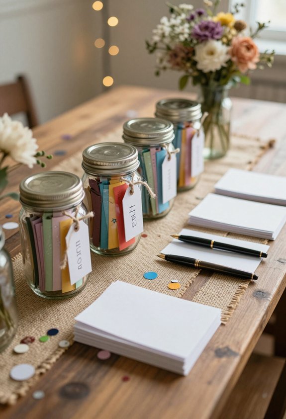 memory jar for guests