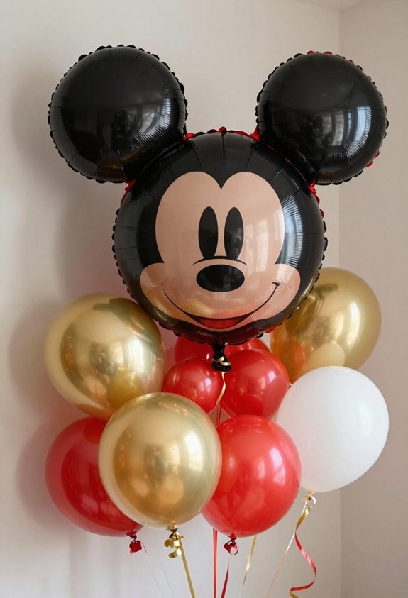 mickey balloon corner design