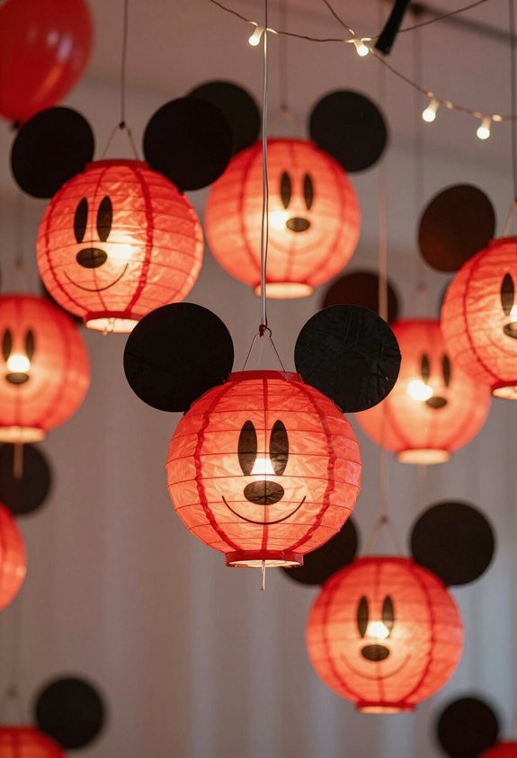 mickey lanterns create magic