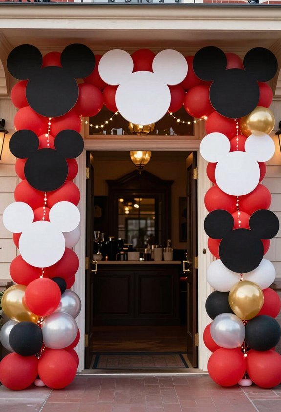 mickey mouse garland decorations
