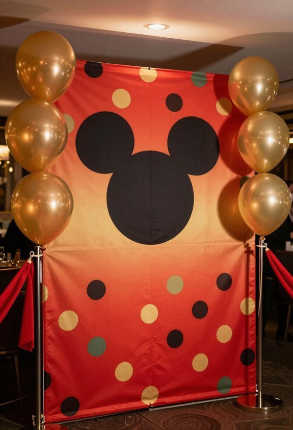 mickey mouse photo booth