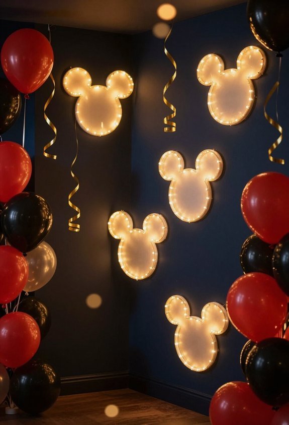 mickey twinkle lights glow up