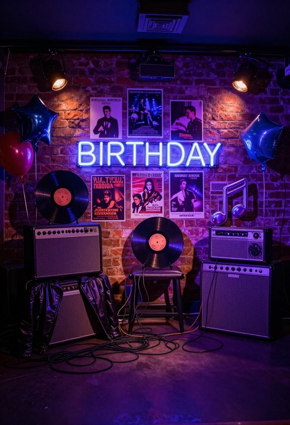 mini concert birthday party