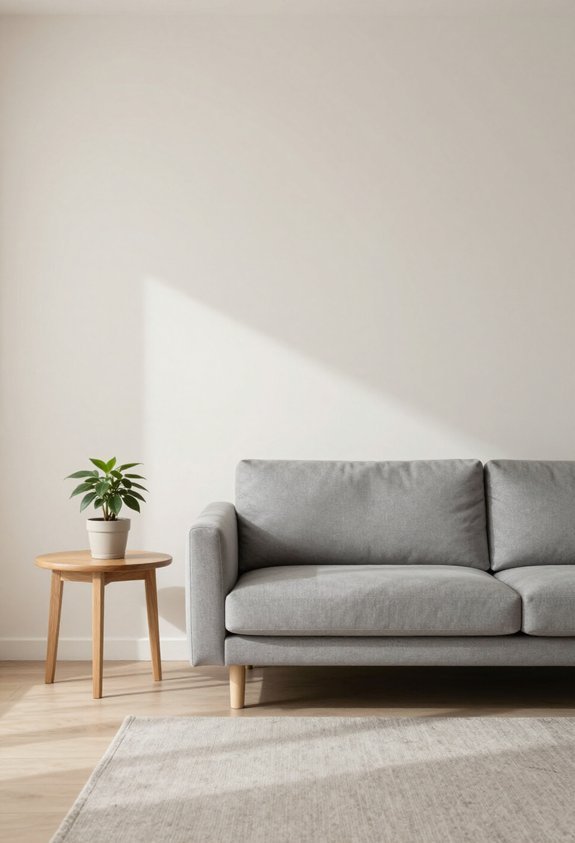 minimalist decor enhances space