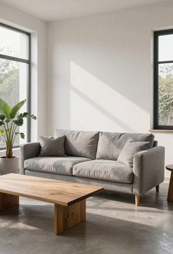 minimalist furniture for functionality