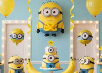 minions themed birthday decorations