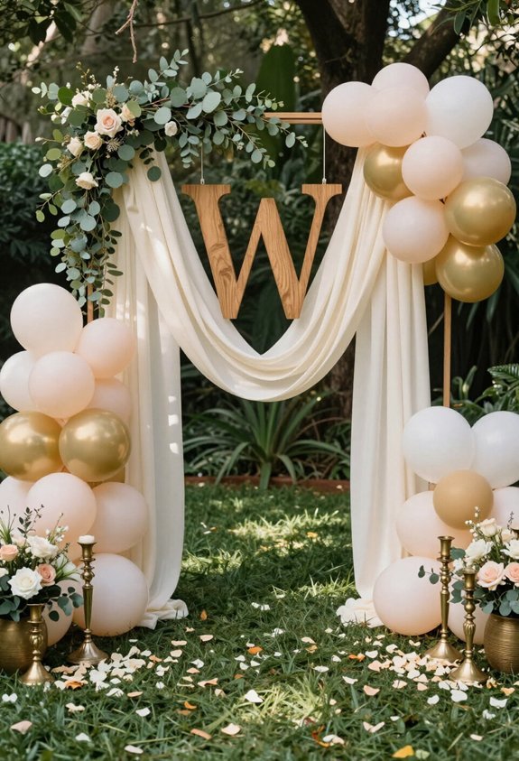 monogrammed party decorations extravaganza