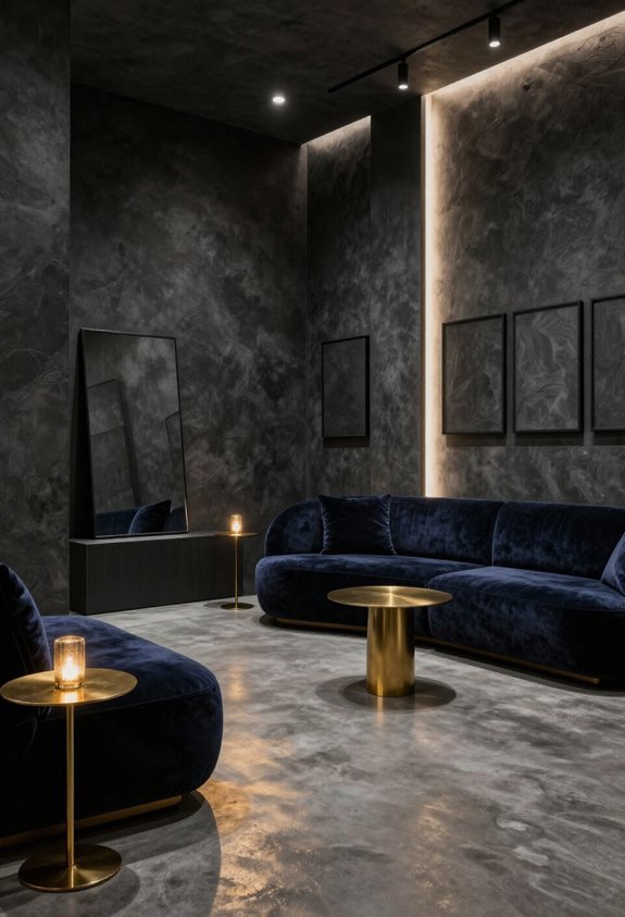 moody sophisticated intimate sanctuary