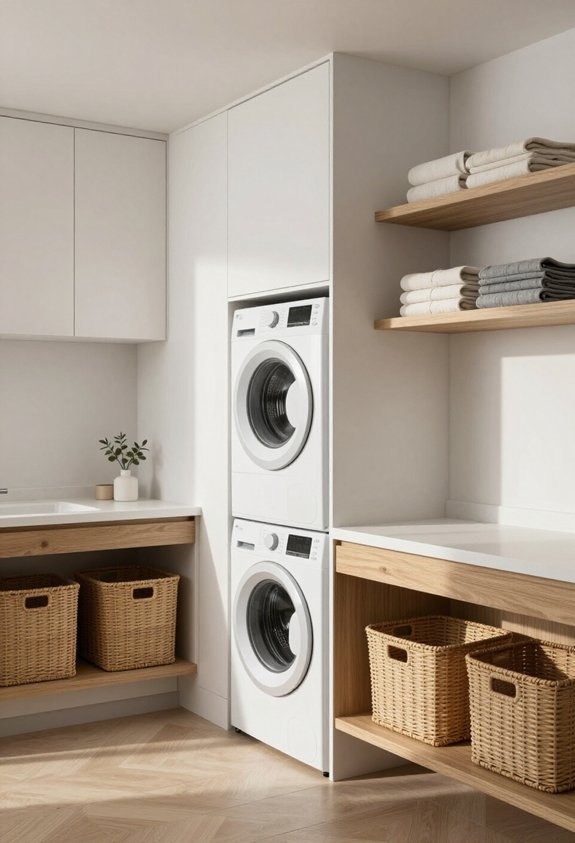 multi functional laundry storage solutions
