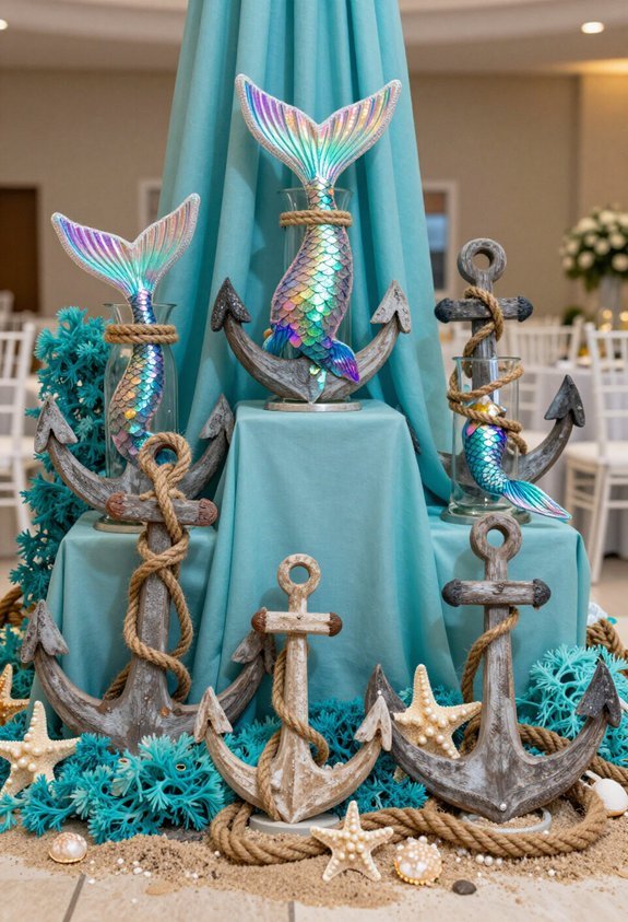 nautical themed table decorations