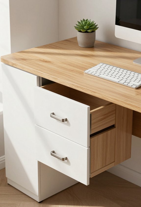 optimize under desk storage solutions
