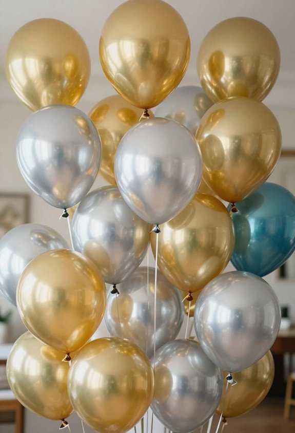 organize balloon clusters intentionally