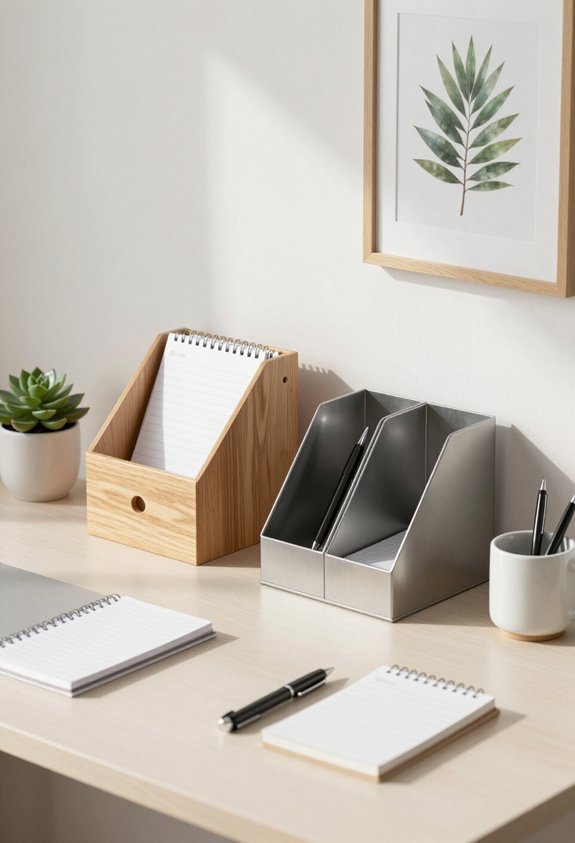 organize papers with holders