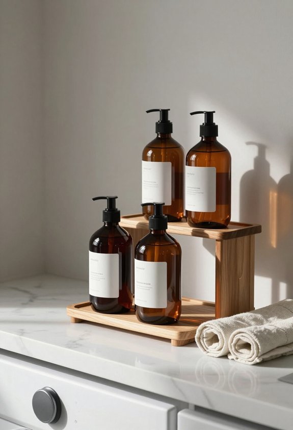 organized stain removal station