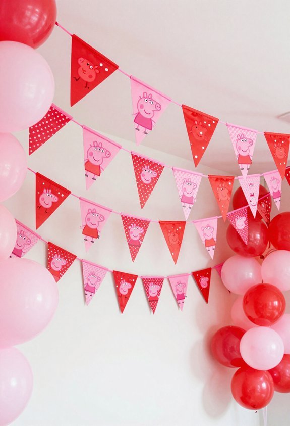 peppa pig party decorations