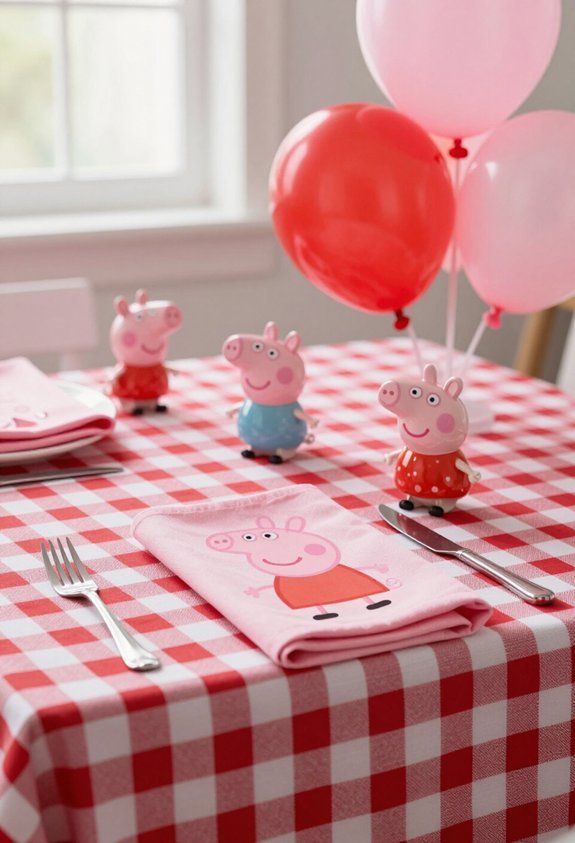 peppa pig party tablecloths