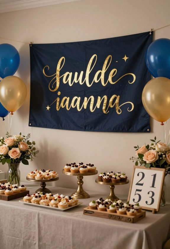 personalized banners enhance celebrations