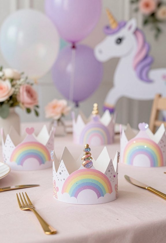 personalized diy paper crowns