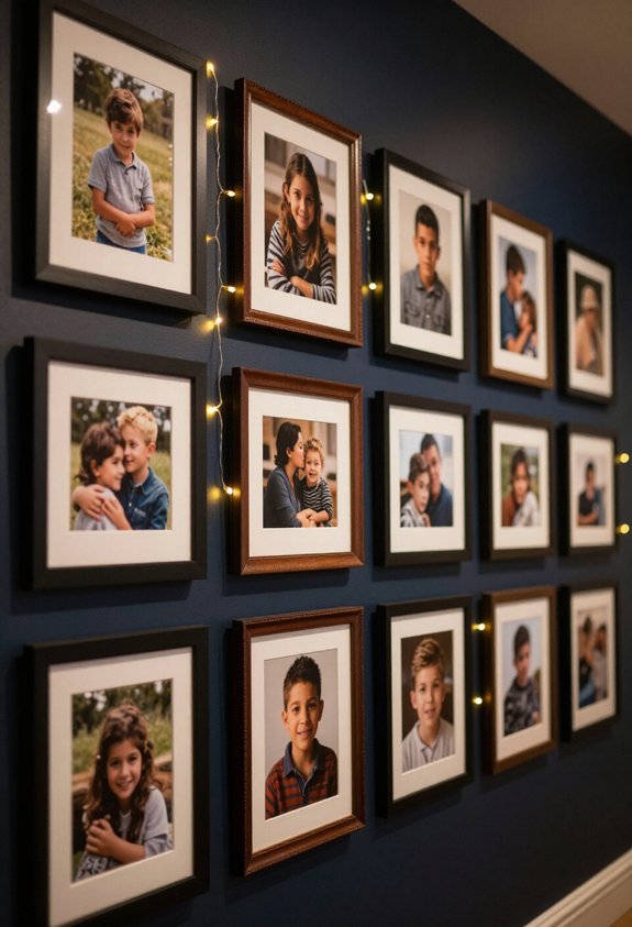 photo wall memory celebration