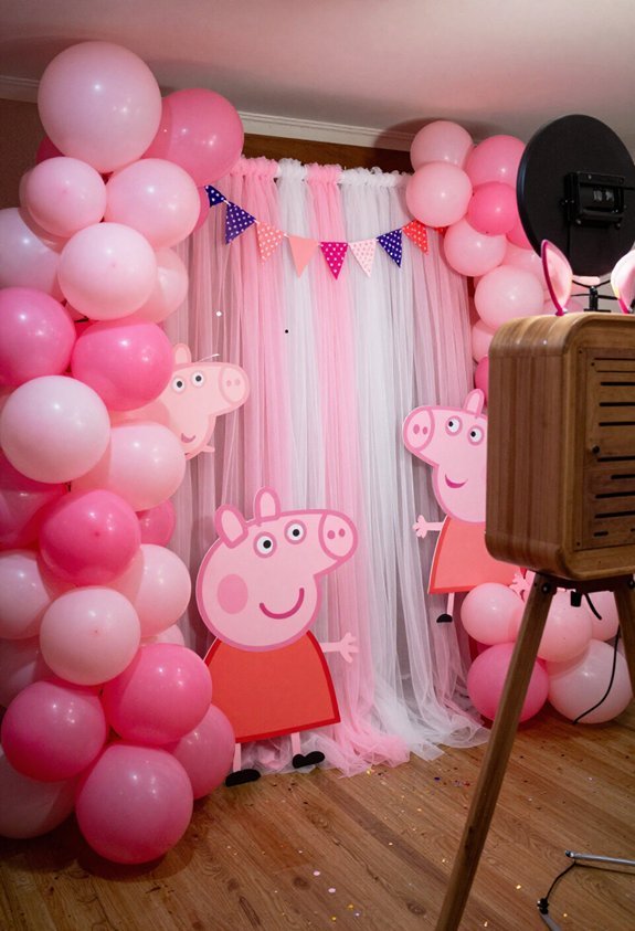 pig ears photo booth fun