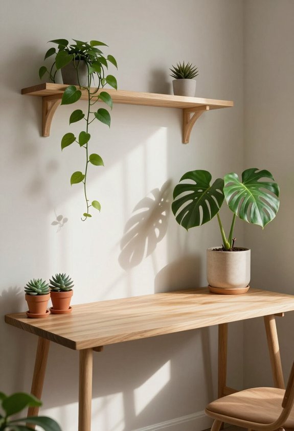 plants enhance office atmosphere