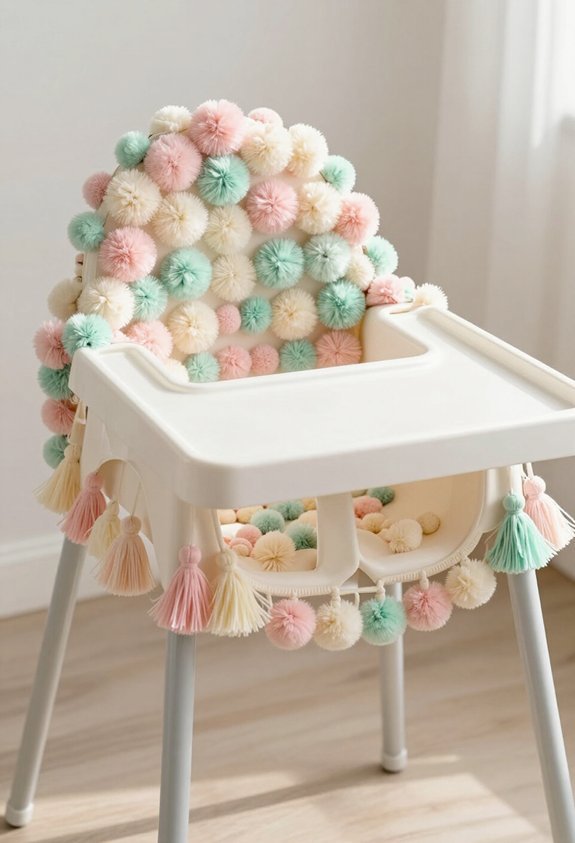 playful party chair decorations