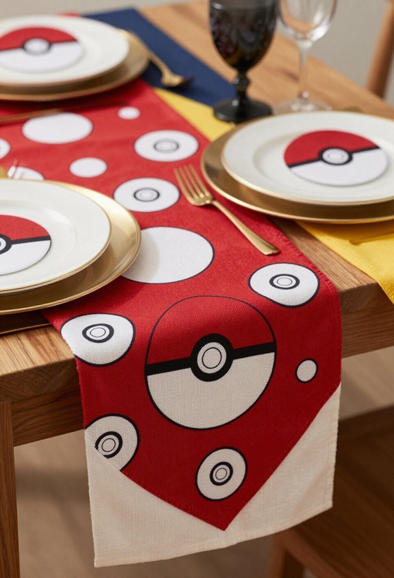 pok ball themed table decor tips