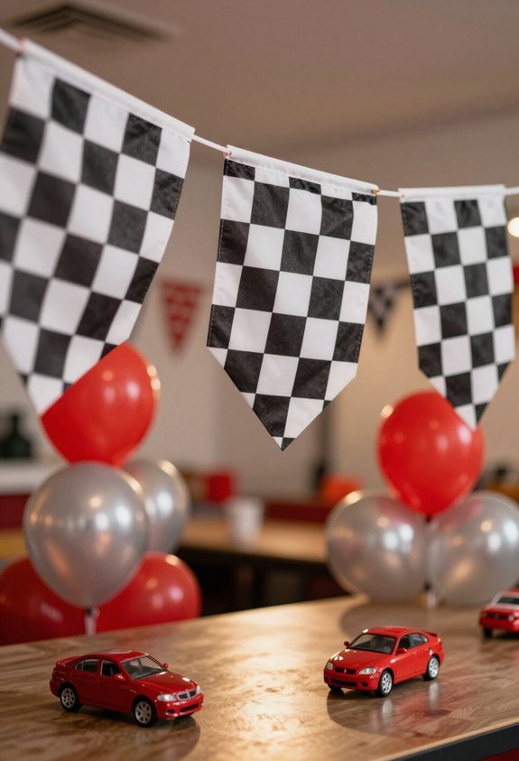 racing themed decoration success