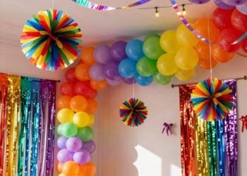 rainbow birthday party ideas