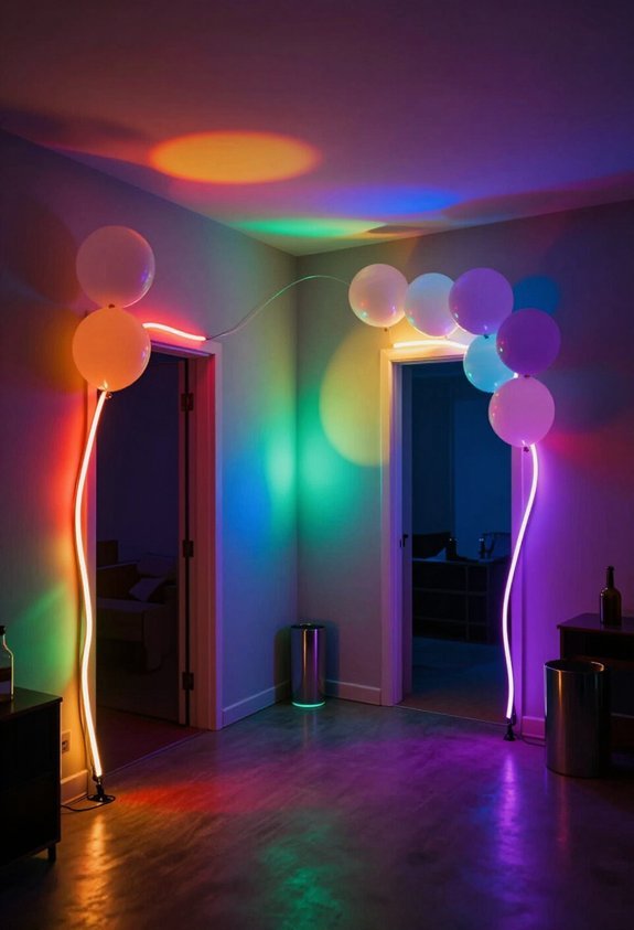 rainbow led strip magic
