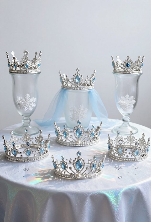 royalty themed frozen party decorations