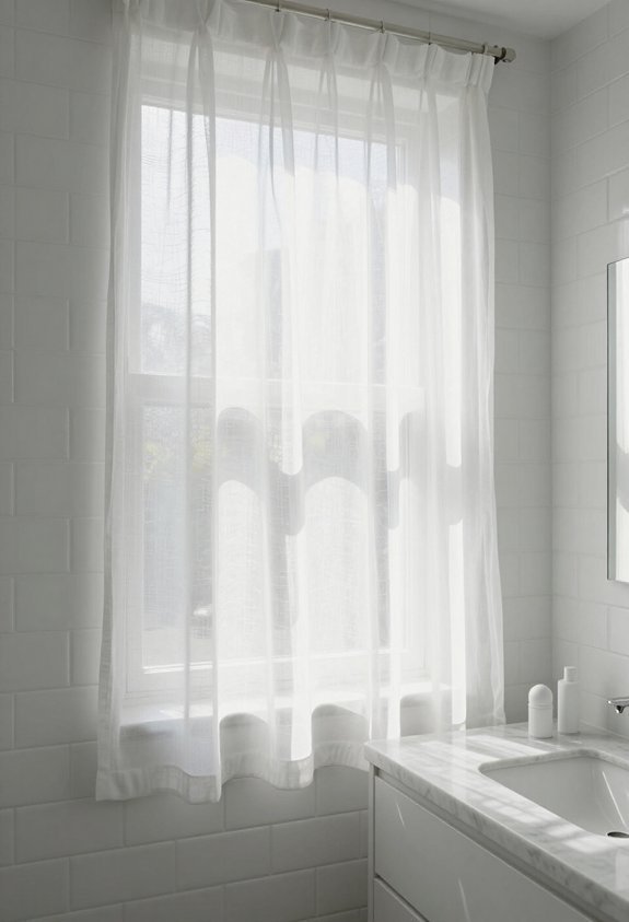 sheer curtains for privacy