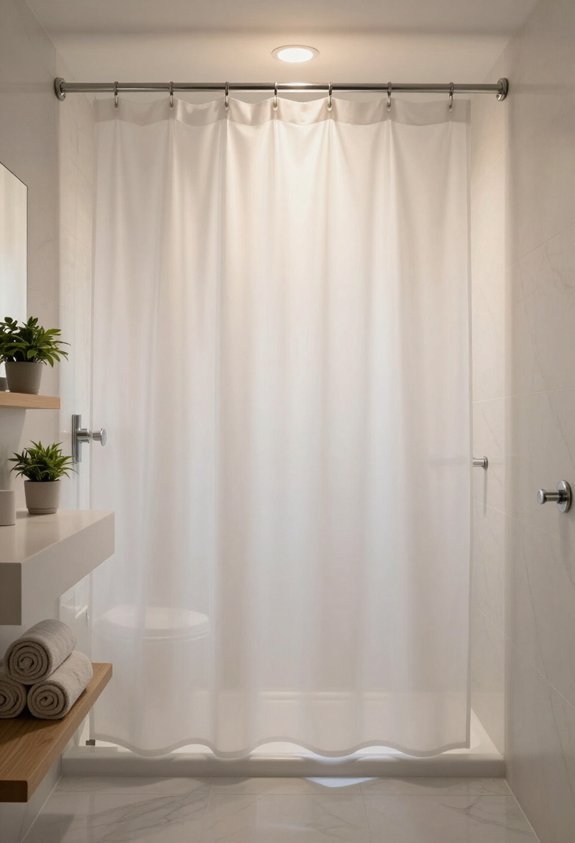 shower curtain space upgrade