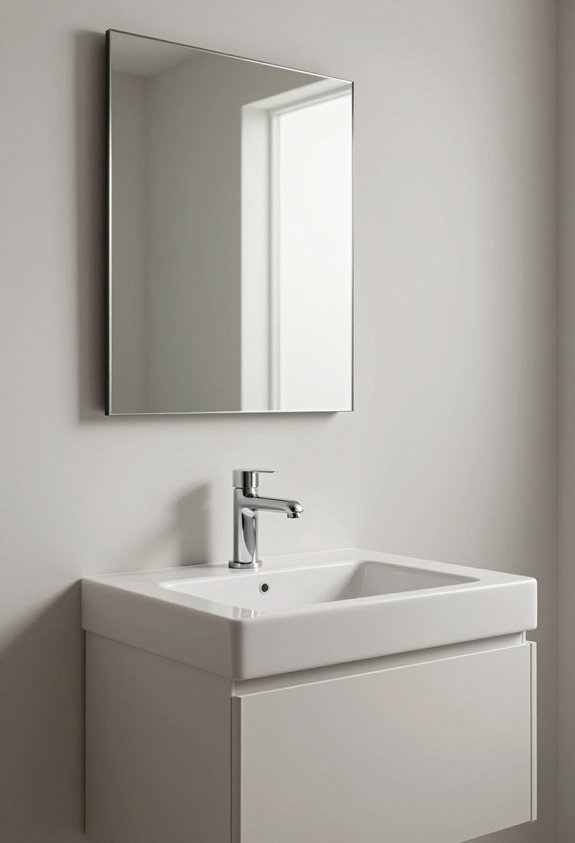 sleek faucets minimal hardware