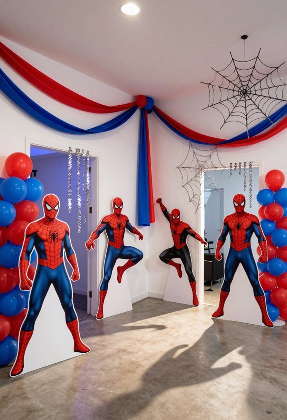 spider man party decorations ideas