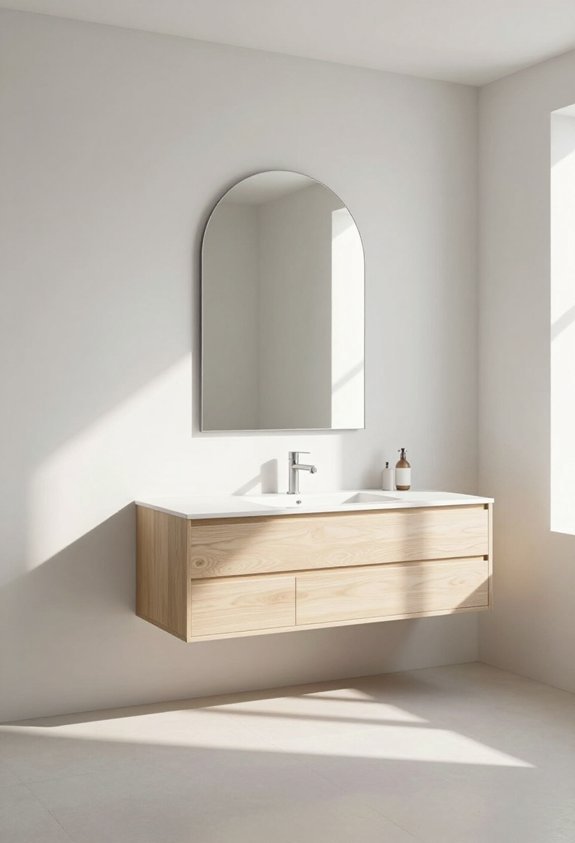 statement mirror elevates space