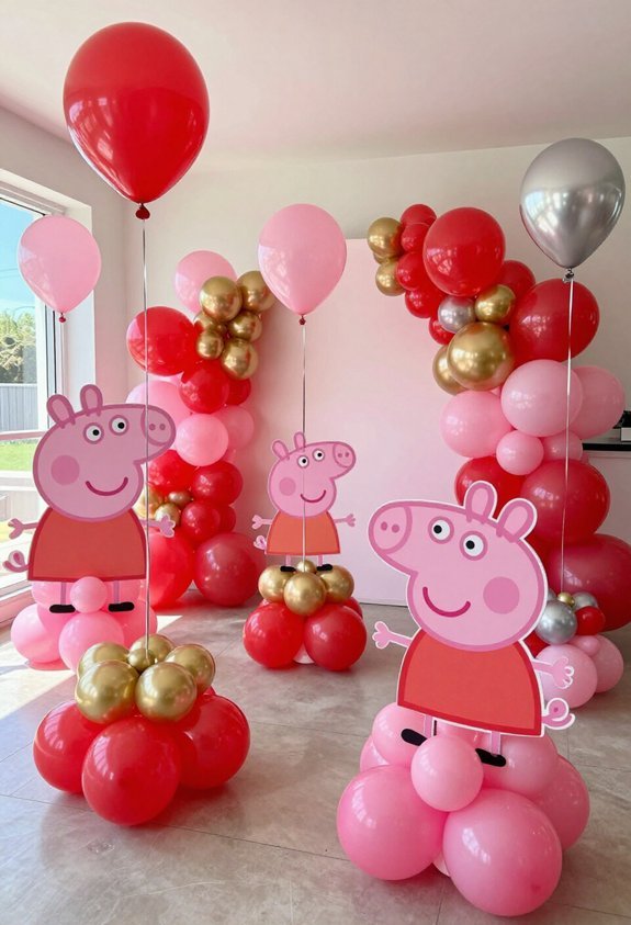 strategic peppa pig decorations