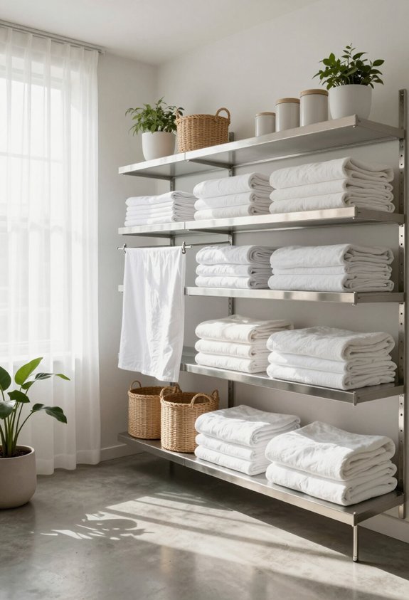 stylish and organized storage