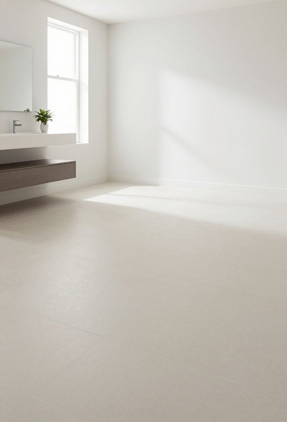 stylish large format floor tiles