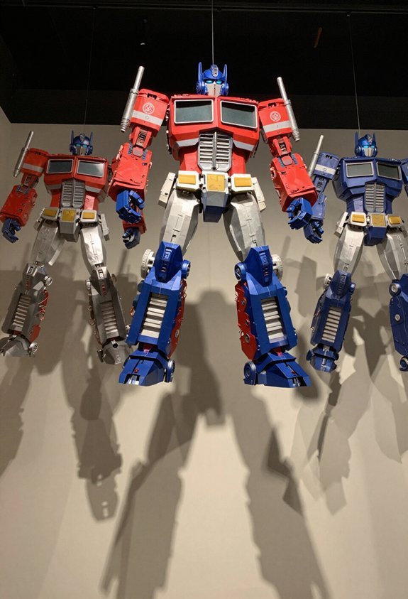 suspended transformers ceiling decor