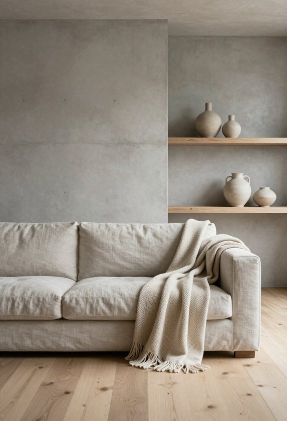 textural variety enhances minimalism