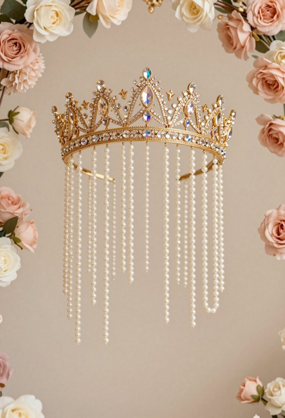 tiara wall photo booth