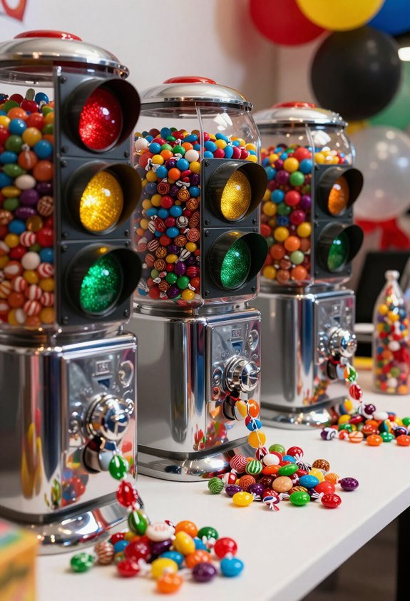 traffic light candy dispenser