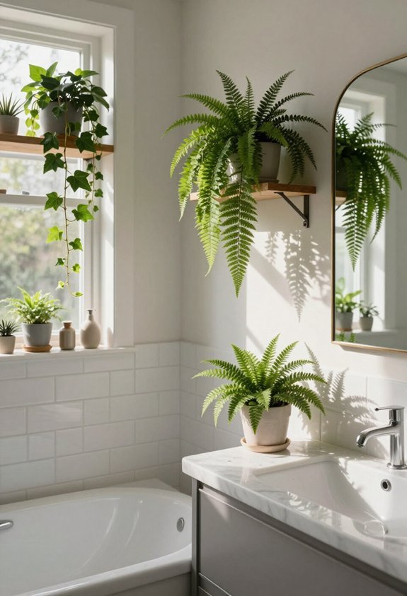 transform bathrooms with plants
