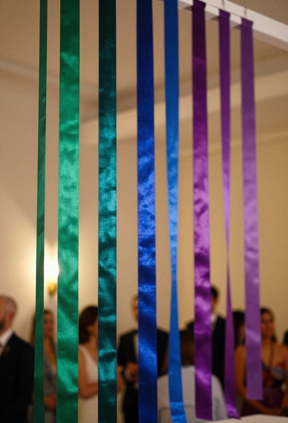 transform ceilings with ribbons
