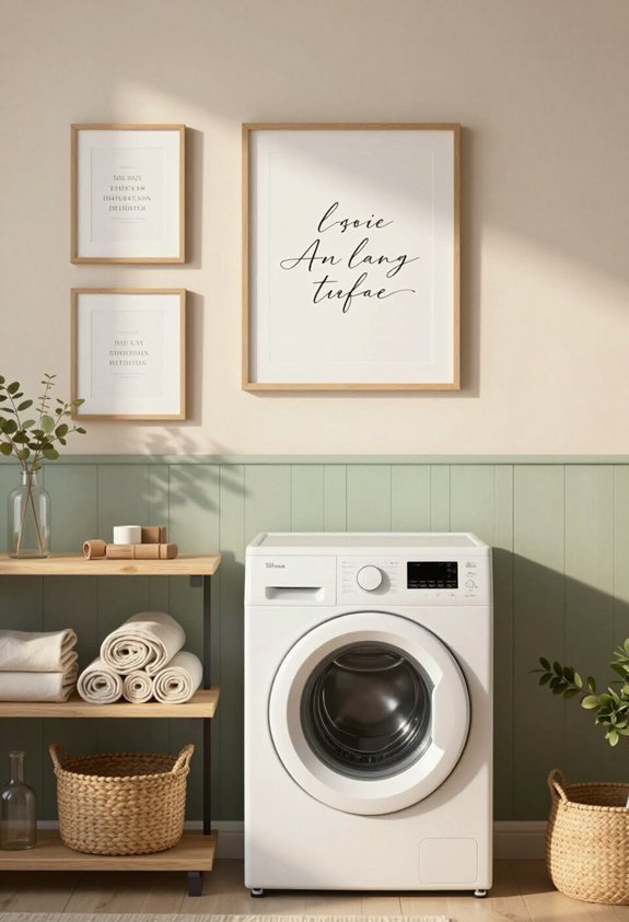 transform laundry with typography